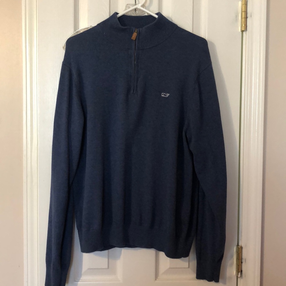 Men’s vineyard vines pull over quarter zip